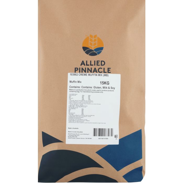 AP Muffin Mix Creme 15Kg MB