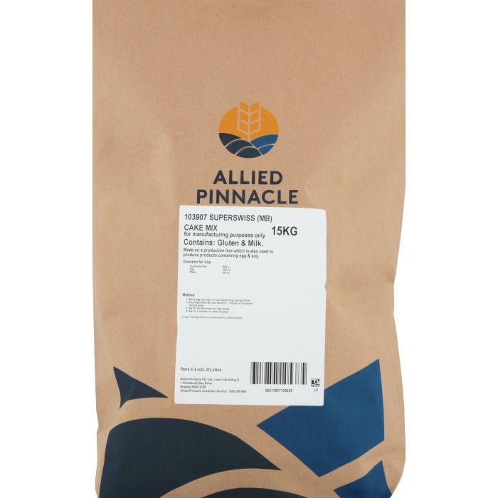 AP Cake Mix SuperSwiss 15Kg MB