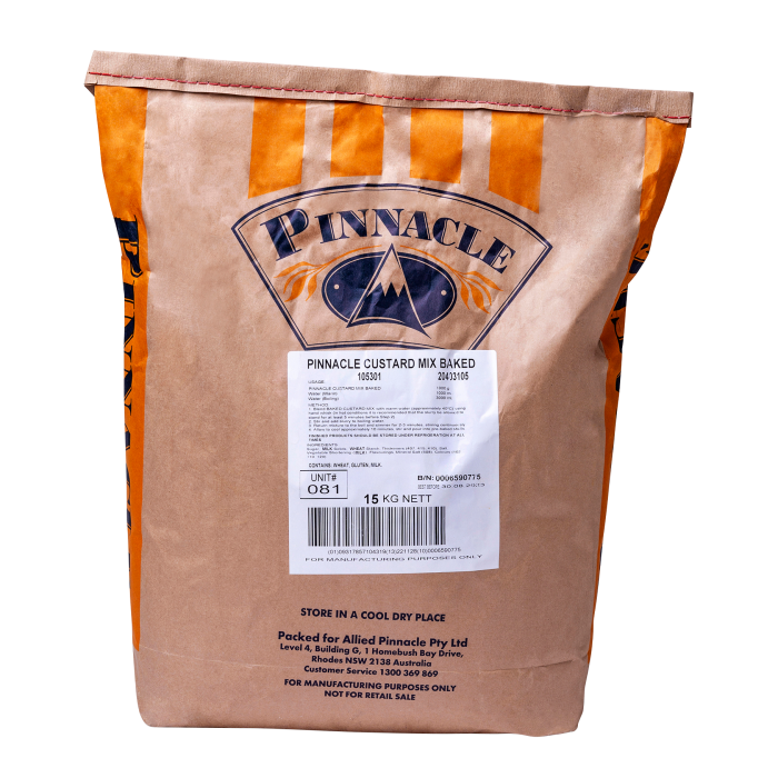 R/O AP Custard Mix Baked 15Kg