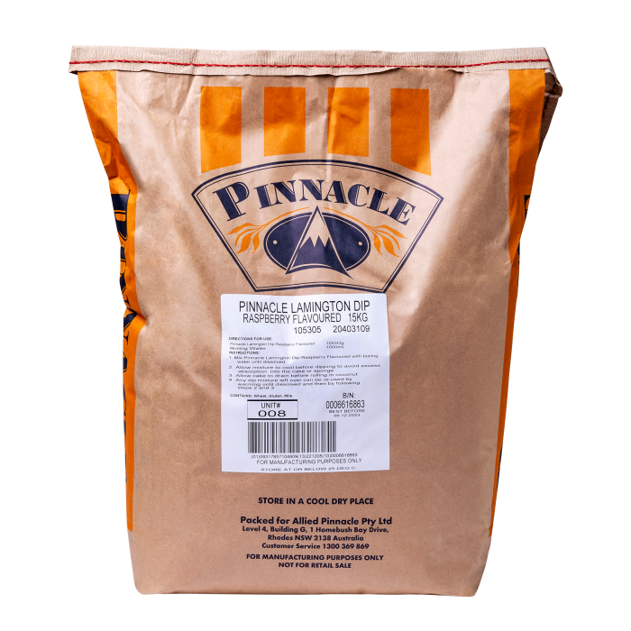 AP Mix Lamington Dip Raspberry 15Kg