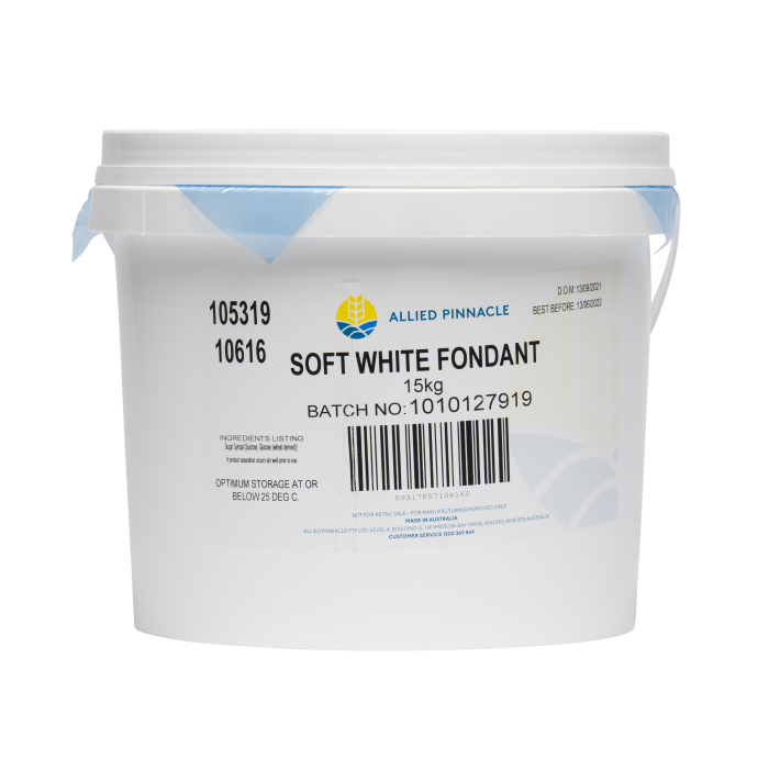 AP Fondant White Soft 15Kg