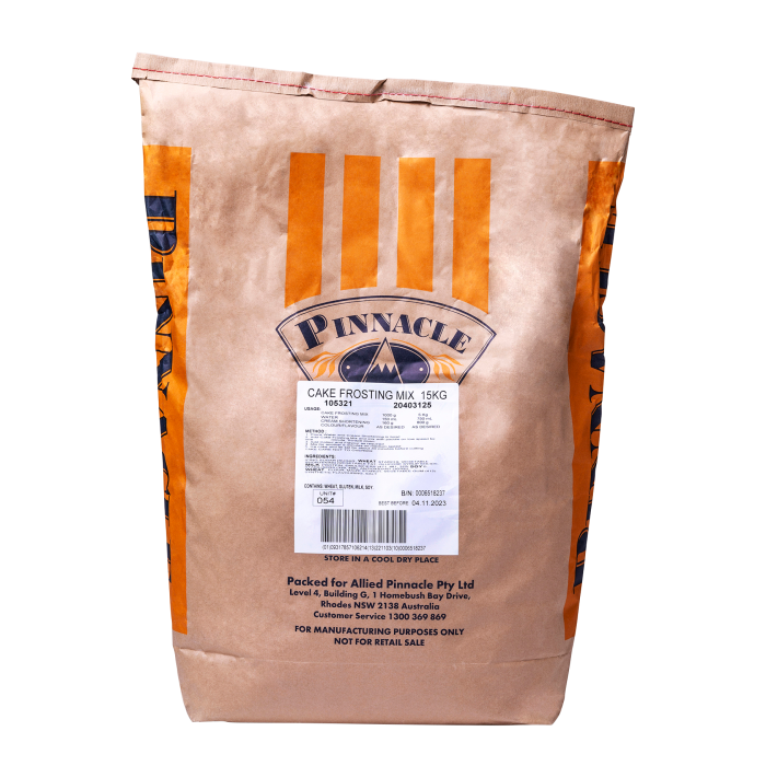 AP Cake Frosting Mix 15Kg