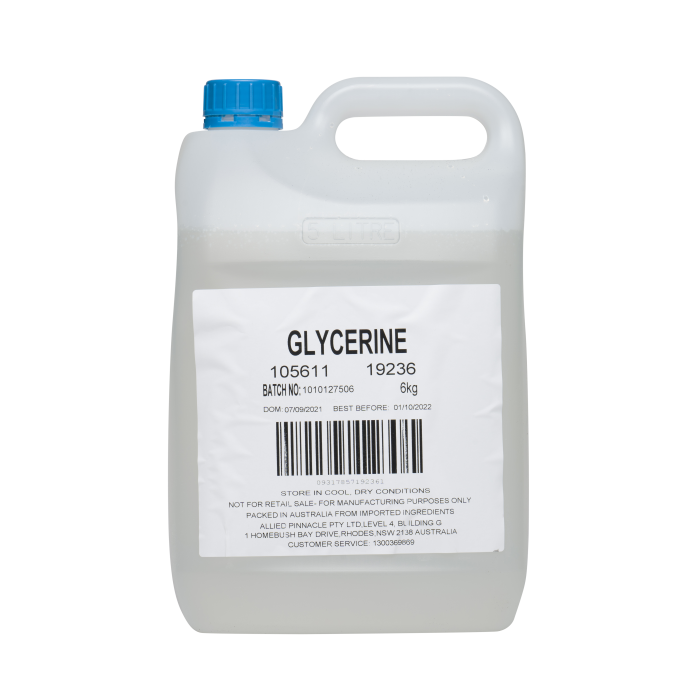 Glycerine 6Kg MB.