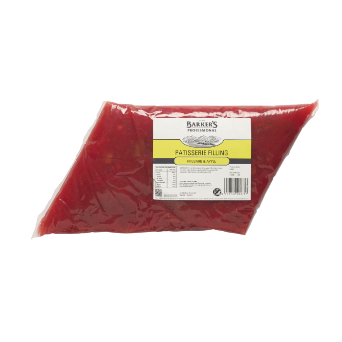 Filling Patisserie Rhubarb & Apple 4x1.25Kg