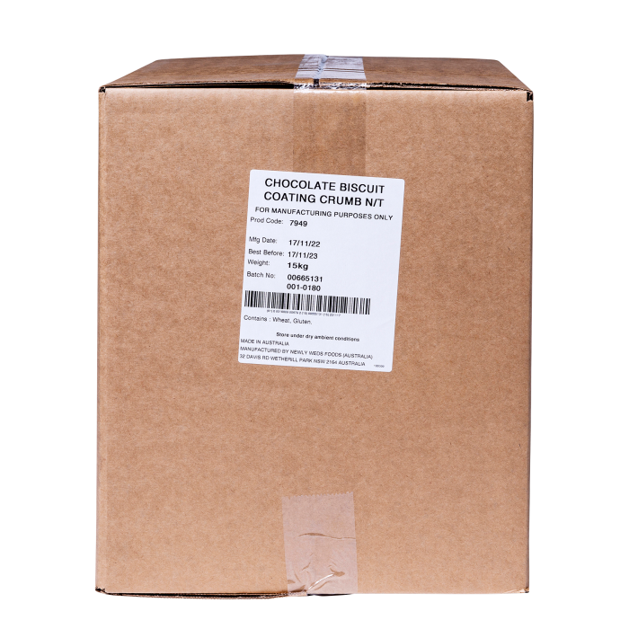 Crumb Biscuit Choc Coating 15Kg