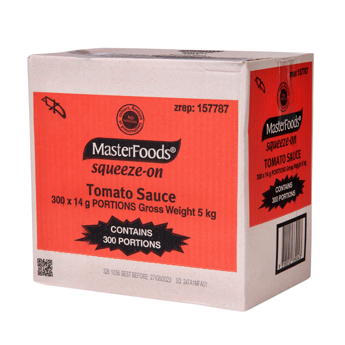 Sauce Tomato Squeeze On 300x14G