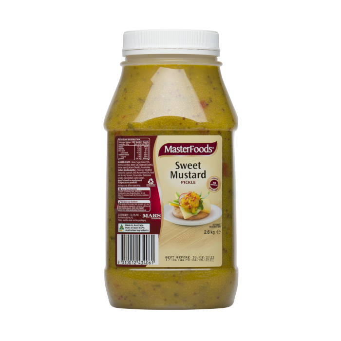 MF Pickles Sweet Mustard 2.6Kg.