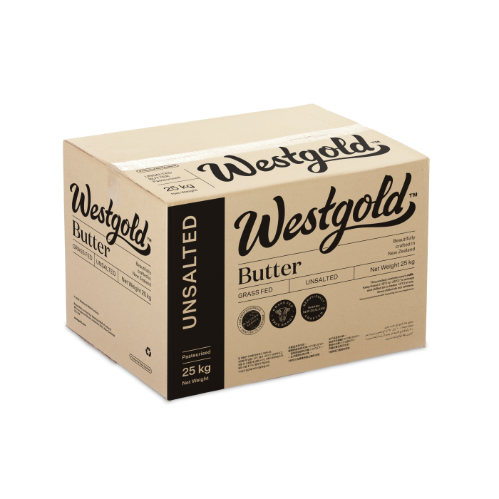 Butter Unsalted NZ 25Kg 