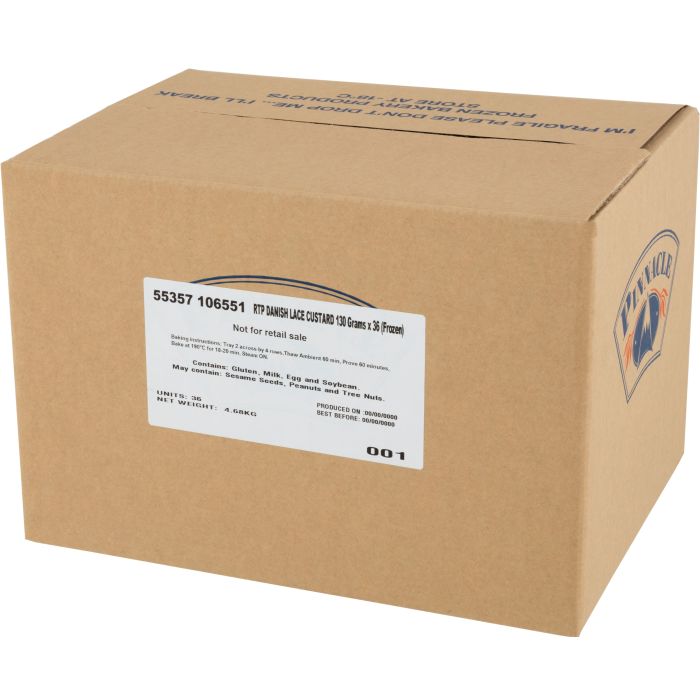 Danish Lace Custard 36x130G