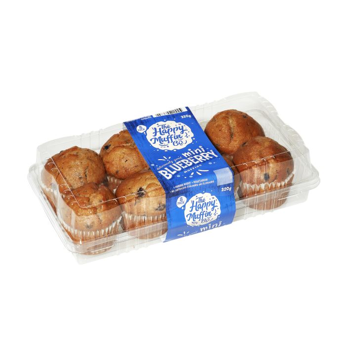 HMC Muffin Blueberry Mini 320G 6x8Pk