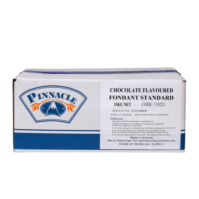 Fondant Choc Flavoured Standard CTN 15Kg