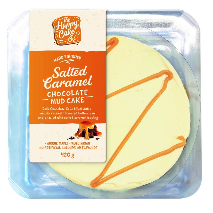 HCC Cake Salted Caramel 5" 6x420G MB