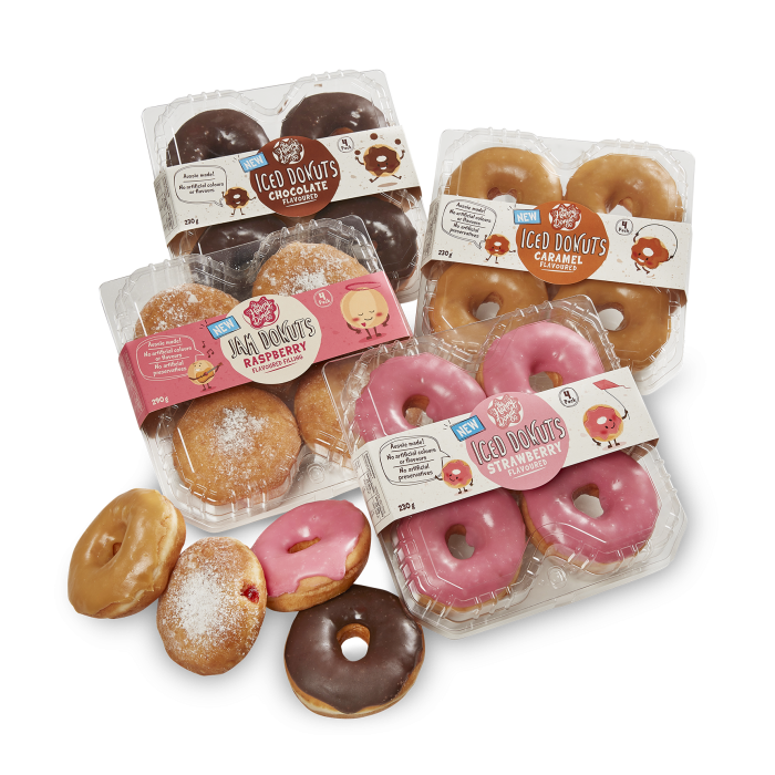 AP Donut Strawberry Iced Jumbo 24x90G MB