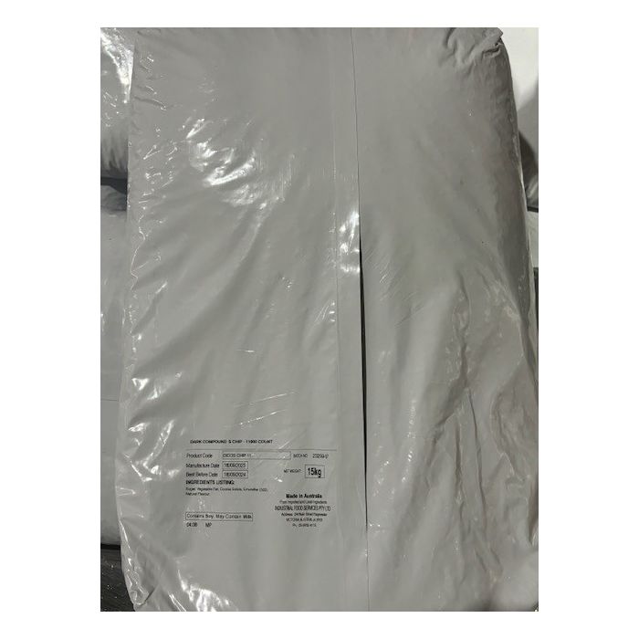 Chocolate Compound Dark Chip 15Kg 