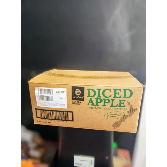 Fruit Apple NZ Pouch Diced 15Kg
