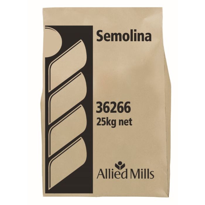 AM Semolina Fine 25Kg